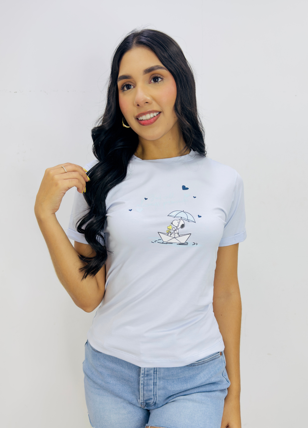 T-Shirt Snoopy Barco