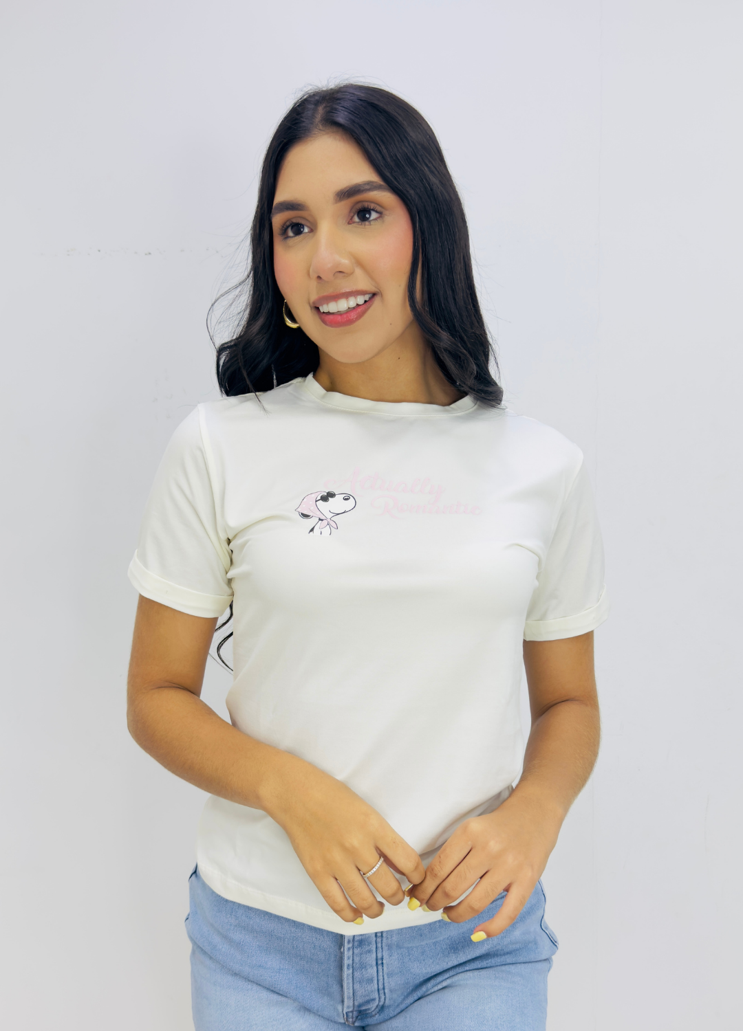 T-Shirt Snoopy Romantic