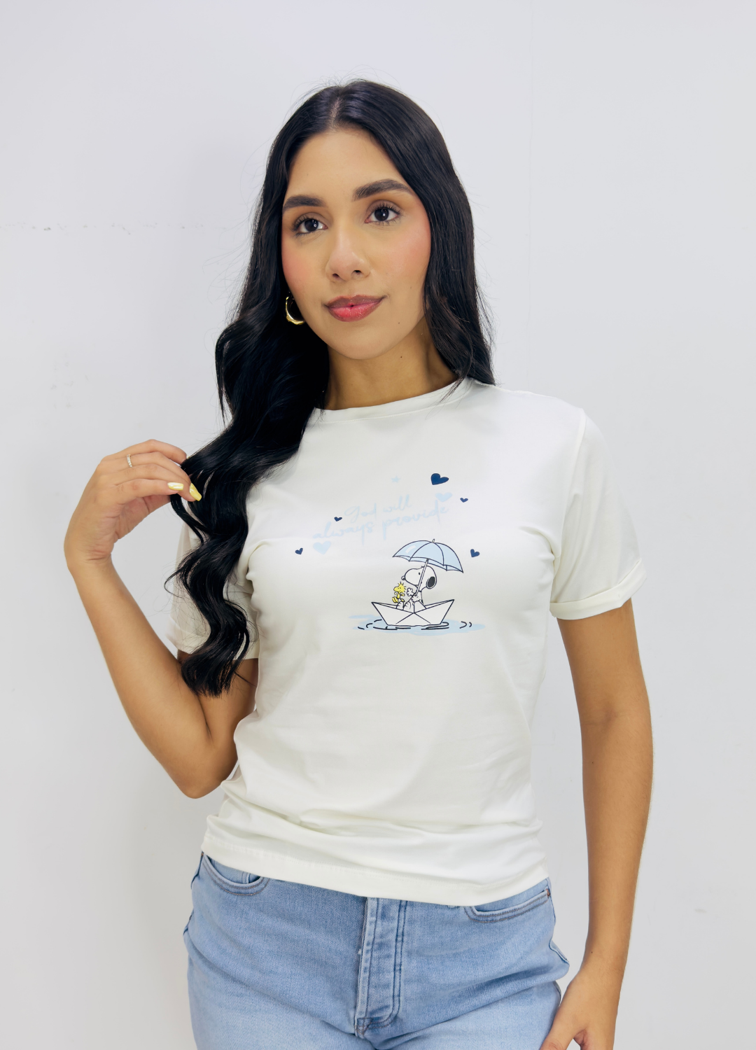T-Shirt Snoopy Barco