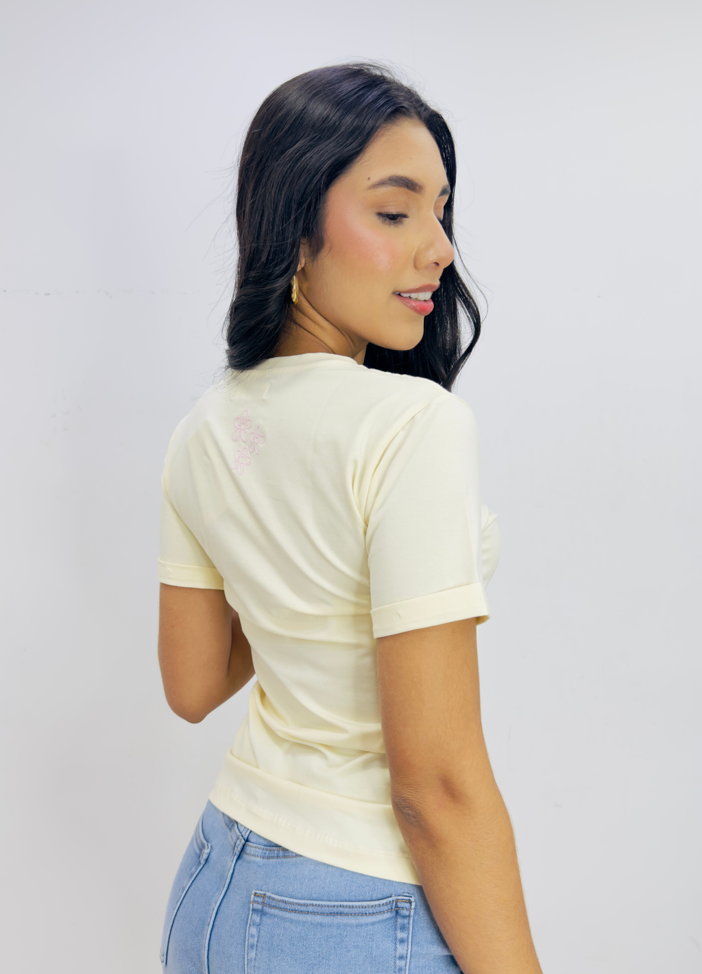 T-Shirt Flor Puntos