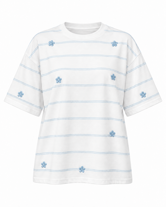 CAMISETA FLORAL LINES BZ
