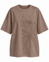 CAMISETA OVERSIZE FLORAL BZ