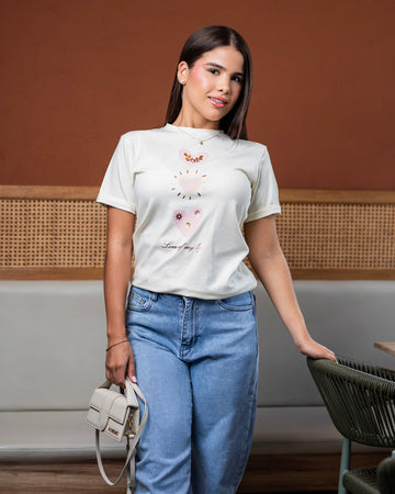 CAMISETA LOVE OF MY LIFE BZ