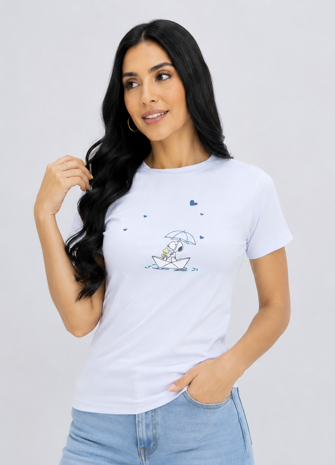 T-Shirt Snoopy Barco